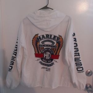 Mens medium Harley zip up